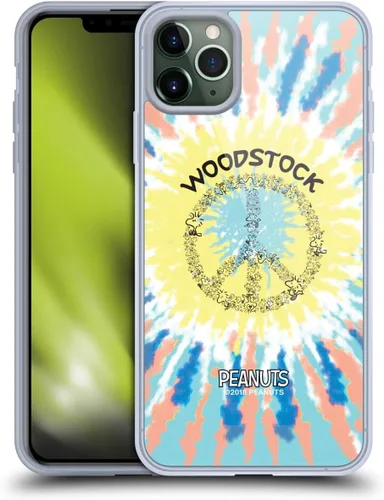 Vista 128 de Head Case Designs Funda de gel suave con licencia oficial de Peanuts Freak Flag Fly Woodstock 50th compatible con Apple iPhone 7 Plus/iPhone 8 Plus