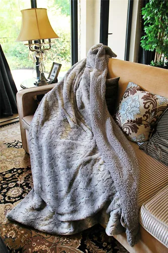Vista 5 de Tache Home Fashion - Manta de piel sintética