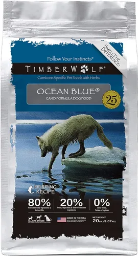 Vista 7 de Timberwolf Receta de arenque azul océano comida seca para perros 4lb