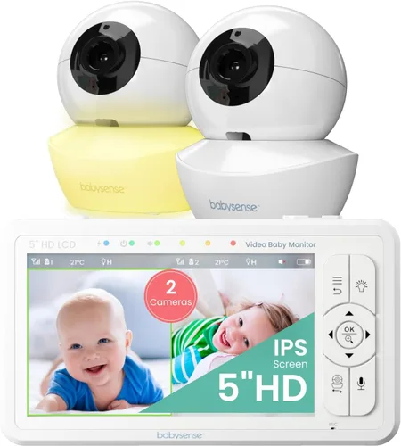 Vista 10 de Babysense Cámara complementaria de repuesto para monitor de bebé de video HDS2 solamente, funcionará solo con monitores HDS2, requiere unidad