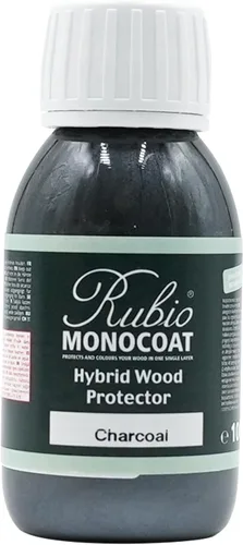 Vista 11 de Rubio Monocoat Protector de madera híbrido de 300 pies cuadrados - Chocolate Acabado de aceite de madera exterior, color y protección UV