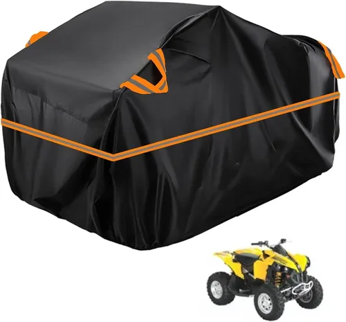 Vista 327 de Cubierta para ATV impermeable compatible con Arctic Cat H1 EFI TRV Cruiser 4x4 2011, cubierta de 210D para vehículos de 4 ruedas, cubierta para quad