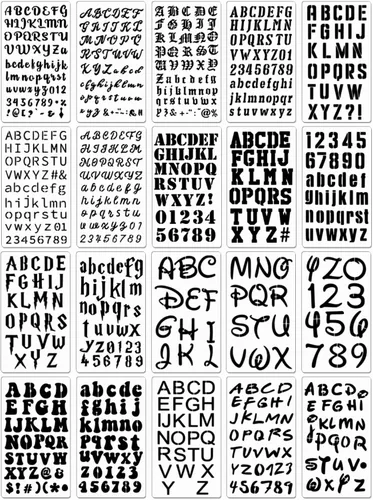 Vista 9 de 16 plantillas de diario para suministros de diarios con puntos, plantillas de Happy Planner para manualidades, plantillas de dibujo para diarios