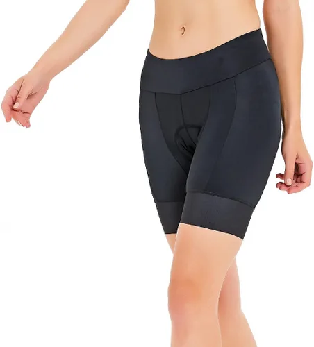 Vista 5 de Pantalones cortos de bicicleta para mujer con acolchado 3D, para bicicleta de carretera, multicolor