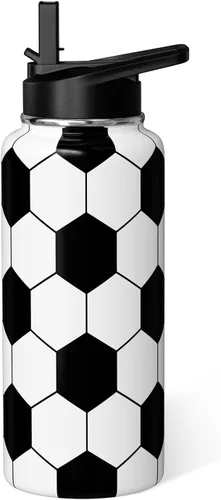 Vista 9 de Botella de Agua de Béisbol 18oz Botellas de Agua Deportivas Aisladas Regalos de Béisbol para Hombres Mujeres Regalo para Entrenador Amantes
