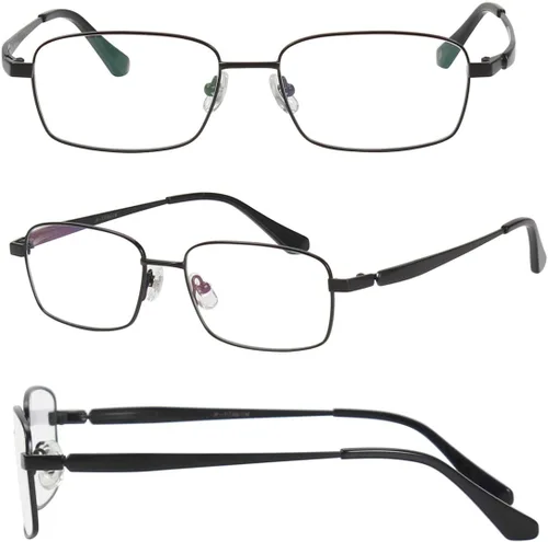 Vista 38 de Agstum Gafas ópticas de montura duradera de titanio con montura completa