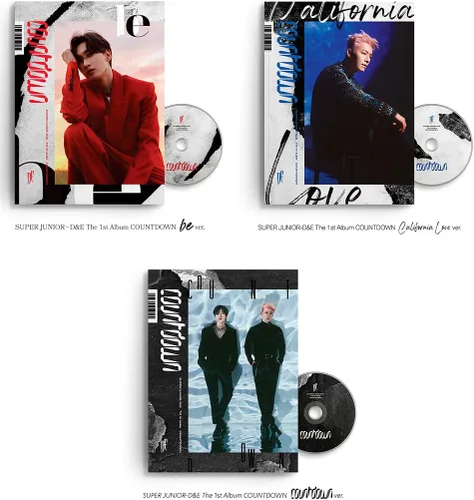 Vista 2 de SM Ent. Super Junior D&E - Countdown (Vol.1) Álbum+Juego de tarjetas de fotos extra (be (EUNHYUK) ver.)