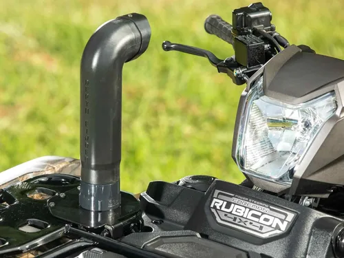 Vista 4 de SuperATV Kit de esnórquel Ranger compatible con Honda Rancher 420 / Foreman 520 Rubicon 2020+ Resistente y elevador eleva la entrada de aire de tu