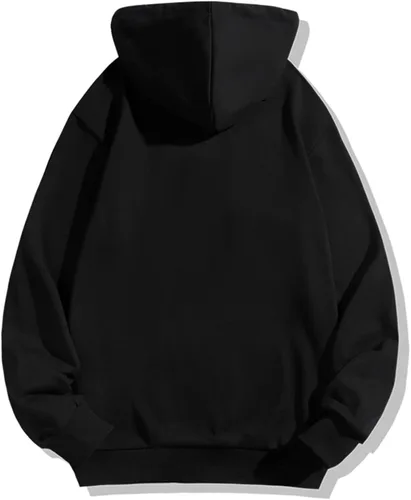 Vista 2 de Sudadera con capucha para hombre con diseño gráfico que cambia