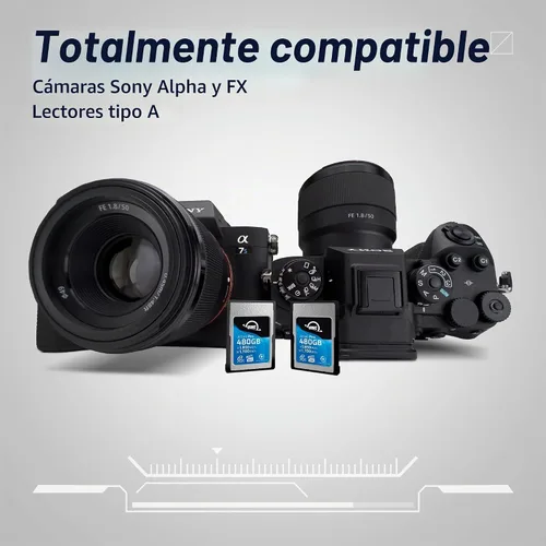 Vista 5 de OWC Tarjeta de memoria Atlas Pro 480GB CFexpress 4.0 tipo A