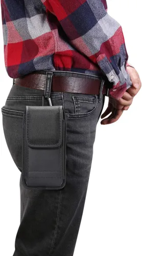 Vista 8 de Funda de nailon para teléfono celular para iPhone 12 Mini (5.4), SE2020, 11 Pro, 8, 7, I6, XS, X, bolsa para teléfono