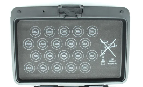 Vista 3 de TEMO Llave antirrobo del zócalo de la tuerca de la rueda antirrobo para Volvo Set A