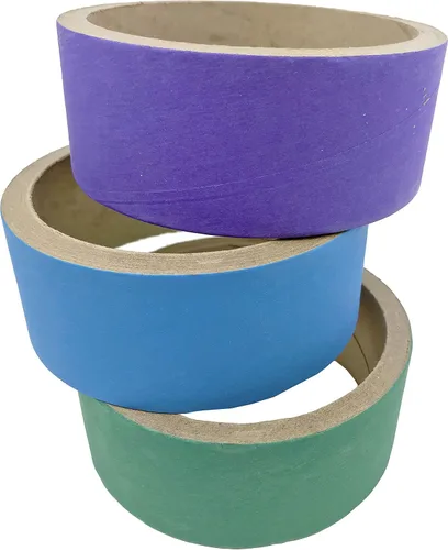 Vista 10 de Bonka Bird Toys 2113 Pk12 2.75 "cartón masticar bagels pájaro pie juguete