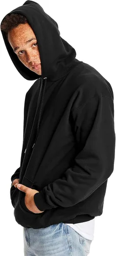 Vista 4 de Hanes - Sudadera de vellón grueso con capucha, sudadera de algodón para hombre