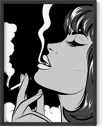 Vista 53 de HAUS AND HUES Impresión artística de corazón negro, 12 x 16 pulgadas, enmarcada, beige