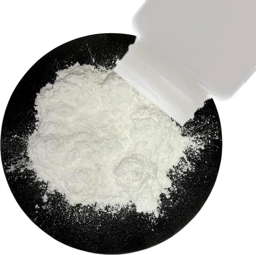 Vista 4 de Estearato de magnesio [Mg (C18H35O2)2] 100% USP polvo de grado alimenticio 1 oz en una botella