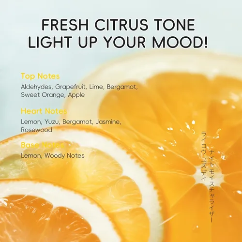 Vista 3 de LAIKOU YUZU - Set de cuidado de la piel con suero, limpiador, tónico, crema de ojos, crema hidratante de día y noche para mujeres, adolescentes