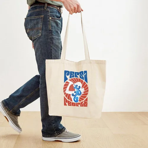 Vista 38 de CafePress Pepsi Tote Bag Bolsa de lona natural, bolsa de compras de tela, Caqui