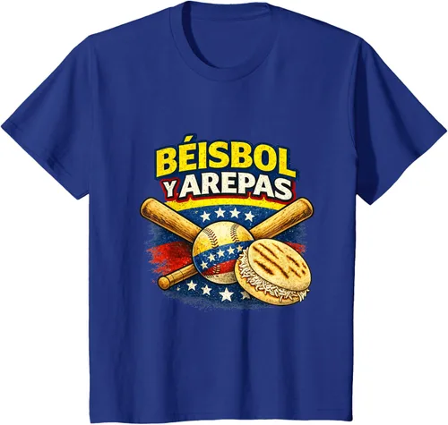 Vista 41 de Camiseta Beisbol y Arepas Venezuelas Baseball Pride Team 2026