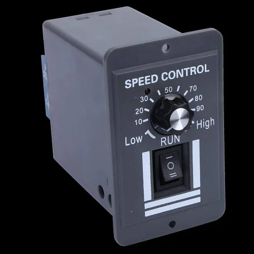 Vista 8 de Controlador de velocidad del motor, DC 12V-60V 10A CW/CCW Velocidad ajustable con controlador de interruptor Motor de CC Gobernador de motor DC