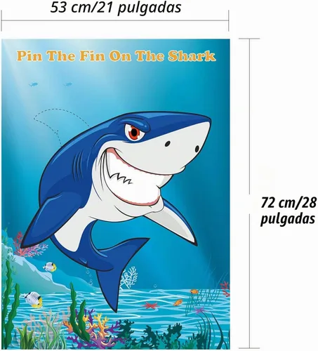 Vista 2 de FEPITO Pin The Fin en The Shark Game