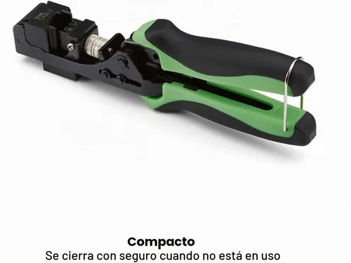 Vista 5 de TRUE CABLE Herramienta de Terminación de Jack Keystone RJ45 de 90 Grados, Conexión de Cable Ethernet UTP Cat5e/Cat6/Cat6A de EZ Terminación Punch