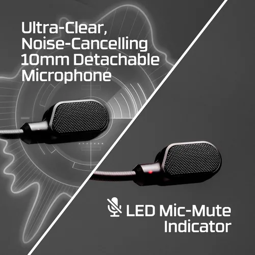 Vista 4 de HyperX Cloud III - Auriculares para juegos con cable, PC, PS5, Xbox Series XS, controladores en ángulo de 2.087 in, DTS, espuma viscoelástica, marco