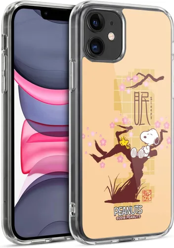 Vista 232 de Carcasa de gel para iPhone 7 Plus/iPhone 8 Plus, diseño de Snoopy Oriental de Peanuts, Badges