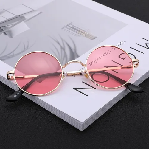 Vista 9 de Pro Acme - Gafas de sol polarizadas redondas para hombre y mujer, estilo John Lennon