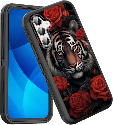 Vista 10 de Funda para Galaxy A14 5G, a prueba de golpes, 3 capas, protección de cuerpo completo, resistente, de alto impacto, para Samsung Galaxy A14 5G de 6.6