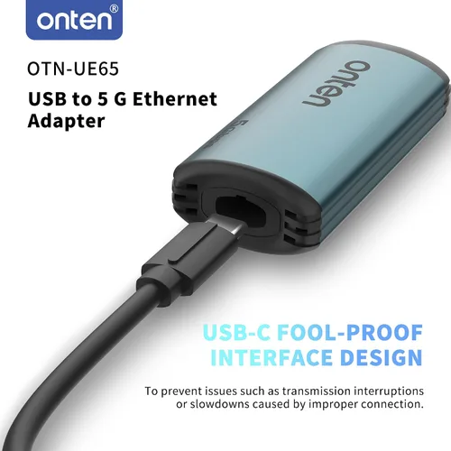 Vista 3 de Adaptador USB-C a Ethernet: 5 Gbps de alta velocidad, USB-A a RJ45 5000 Mbps Adaptador de red LAN Ethernet Thunderbolt 4/3 compatible con iPhone 15