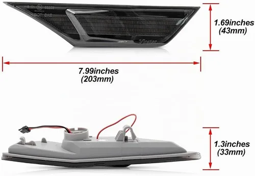 Vista 3 de Luces de posición NSLUMO delanteras de LED para Honda Civic OEM#H02551127N
