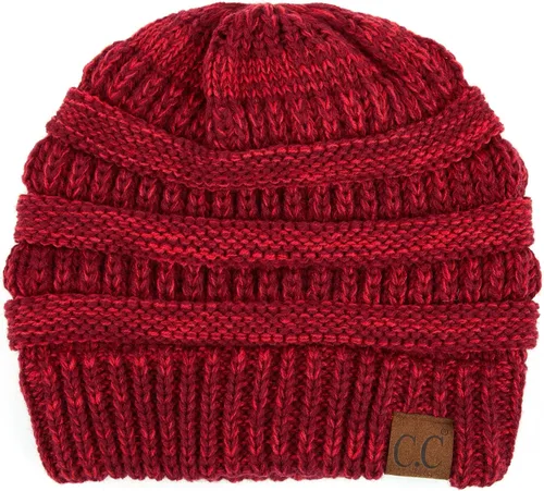 Vista 221 de C.C Trendy Warm Chunky Soft Stretch Cable Knit Beanie