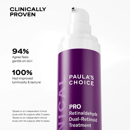 Vista 12 de Paula's Choice Suero Facial Pro Retinaldehyde Dual-Retinoide Tratamiento Avanzado, Suero Antienvejecimiento de Alta Potencia para el Rostro, Piel