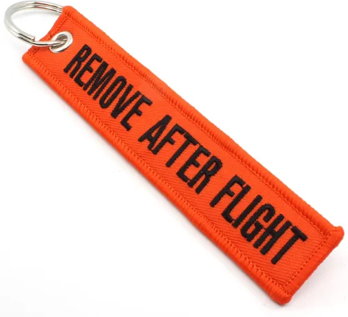 Vista 3 de Rotary13B1 - Llavero para quitar después del vuelo - Naranja