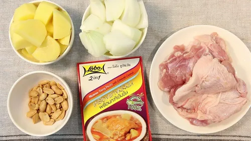 Vista 4 de Lobo Pasta de curry Masman 2 en 1 con crema de coco (paquete de 4)