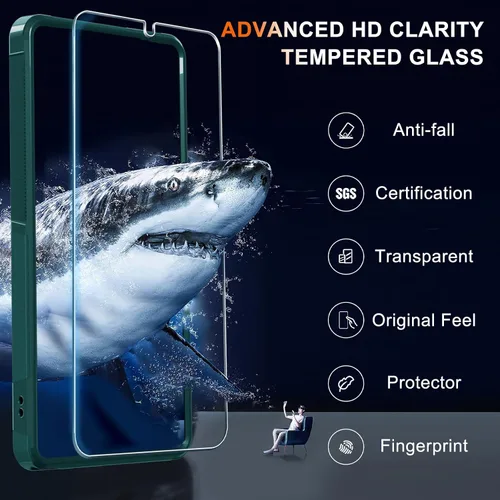 Vista 6 de Funda para Samsung Galaxy A26, de Cuerpo Completo Resistente de Servicio Pesado a Prueba de Golpes Funda Protectora para Teléfono con Correa