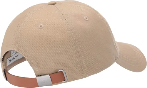 Vista 2 de Lacoste Men's Big Croc Twill Adjustable Leather Strap Hat