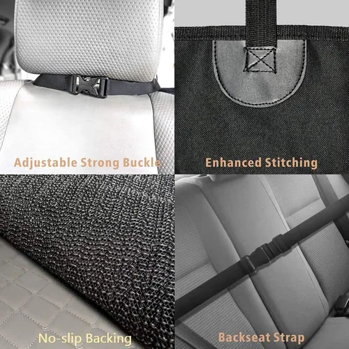 Vista 7 de F-color Forro de Carga SUV para Perros - Forro de Carga para Mascotas Impermeable, Cómoda Cubierta de Carga para Perros con Protector de Solapa