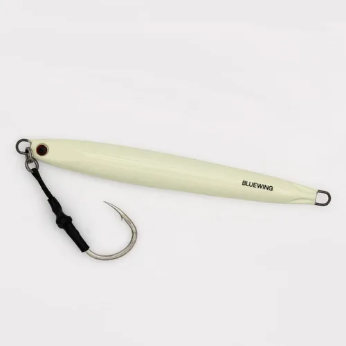 Vista 15 de BLUEWING Señuelos de pesca para agua salada de paso lento, plantillas verticales de 2.82 oz-35.27 oz cebo de hundimiento de peces con gancho de Big