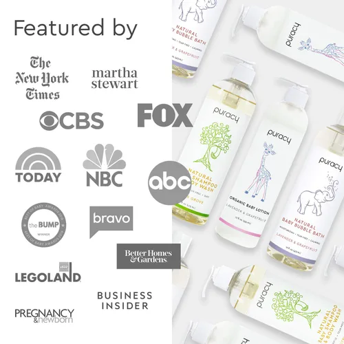 Vista 11 de Puracy Loción orgánica para bebé, hidratante orgánico para eczema para bebés y recién nacidos, loción corporal natural para niños para pieles