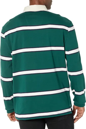Vista 4 de Nautica Polo de rugby de manga larga de ajuste relajado para hombre
