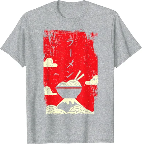 Vista 56 de Ramen Noodles Camiseta de arte japonés, Negro