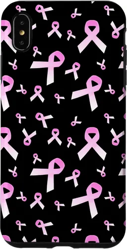 Vista 11 de Pink Ribbon Pattern Mestastatic Breast Cancer Awareness Case for iPhone 17