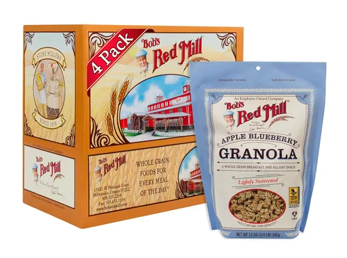 Vista 6 de Bob's Red Mill Granola de avena y miel, 12 onzas (paquete de 4)