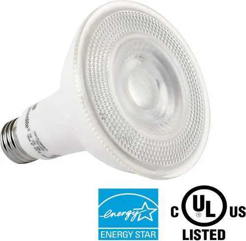 Vista 3 de Greenlite Bombilla LED PAR30 de cuello largo regulable, 11 W (equivalente a 75 W), 850 lúmenes, 2700 K blanco suave, interior/exterior, resistente a