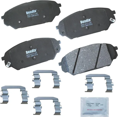 Vista 233 de Bendix - Pastillas de freno Priority1 CFM149 para Blue Bird TC1000, Chevrolet C30, Pickup, C35, C3500HD, G30, Van, K30, P30, R30, R3500, V30, V3500