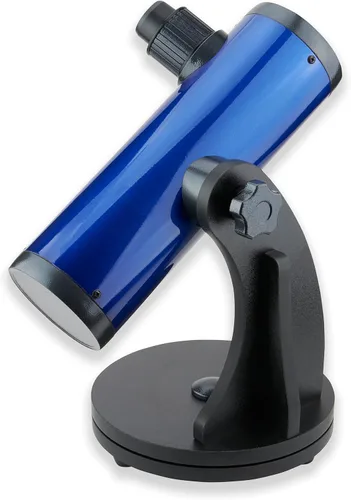 Vista 2 de Carson SkySeeker - Telescopio reflector newtoniano con soporte dobsoniano, 15-37.5X, azul (JC-200) con soporte Dobsonian: incluye múltiples
