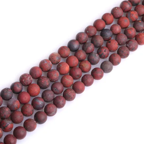 Vista 35 de Cuentas espaciadoras redondas de ágata negra esmerilada mate mate de 0.157 in para fabricación de joyas de 15 pulgadas