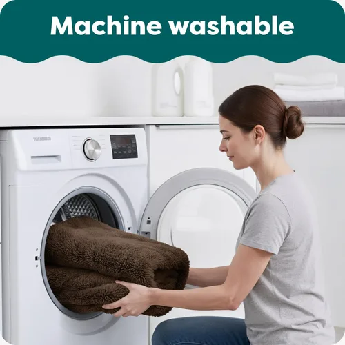 Vista 4 de Tapete de cama Furhaven para mascotas como perros y gatos – Alfombra para comida y toalla de baño de gamuza y felpilla absorbente para patas sucias